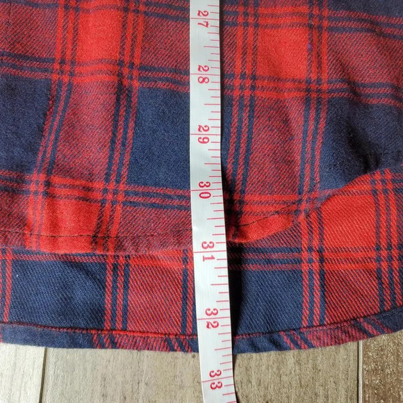 LOGEEYEAR Men's Sleeveless Plaid Flannel Button Down Shirt Vest Size XL NWOT - Picture 10 of 13